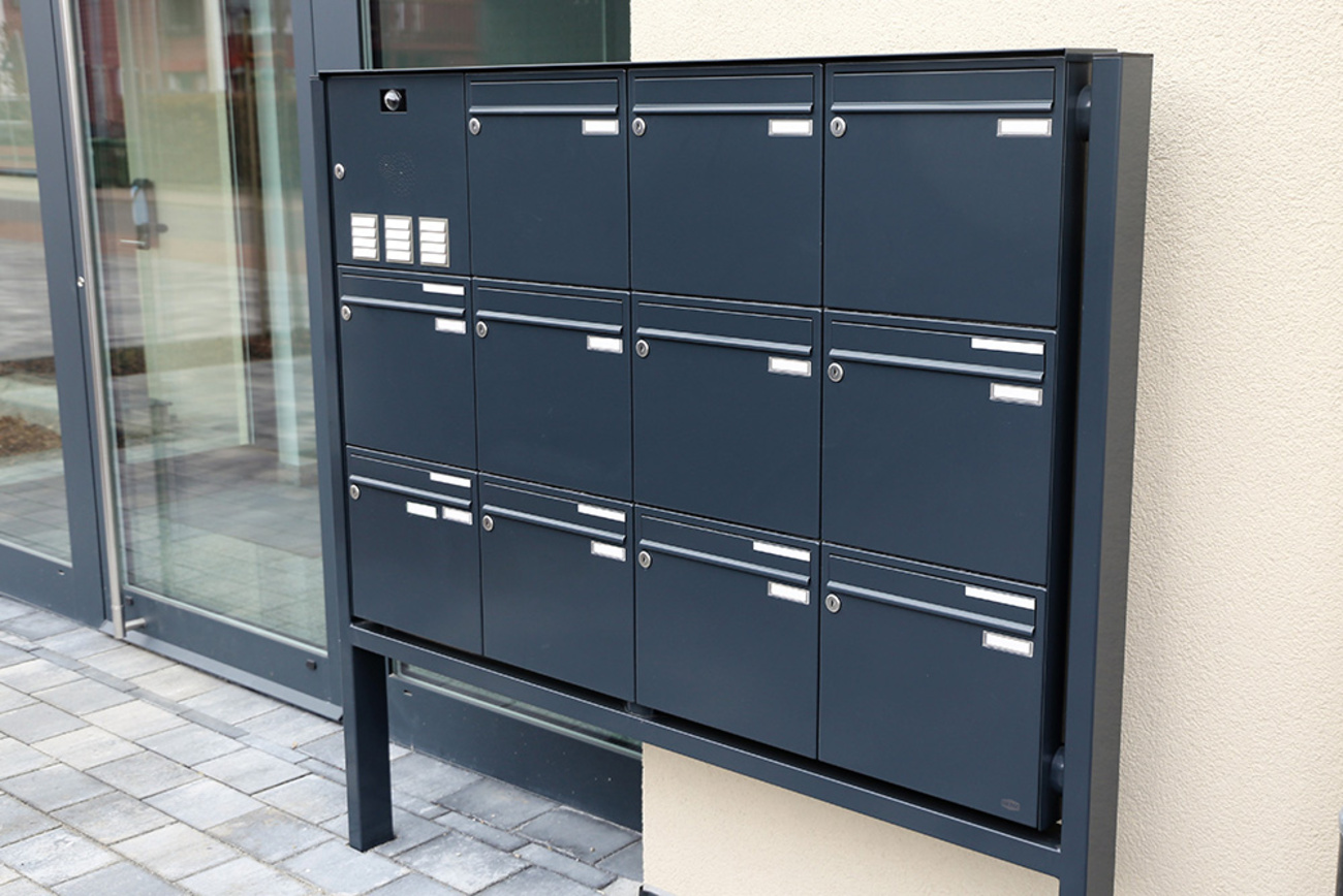 Briefkasten­systeme bei CS Elektrotechnik in Erlensee